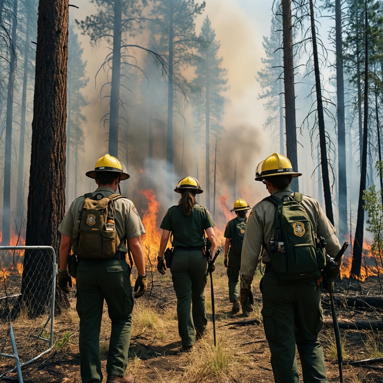 Лесные пожары и профилактика: причины возгораний, техника, волонтёры и штрафы