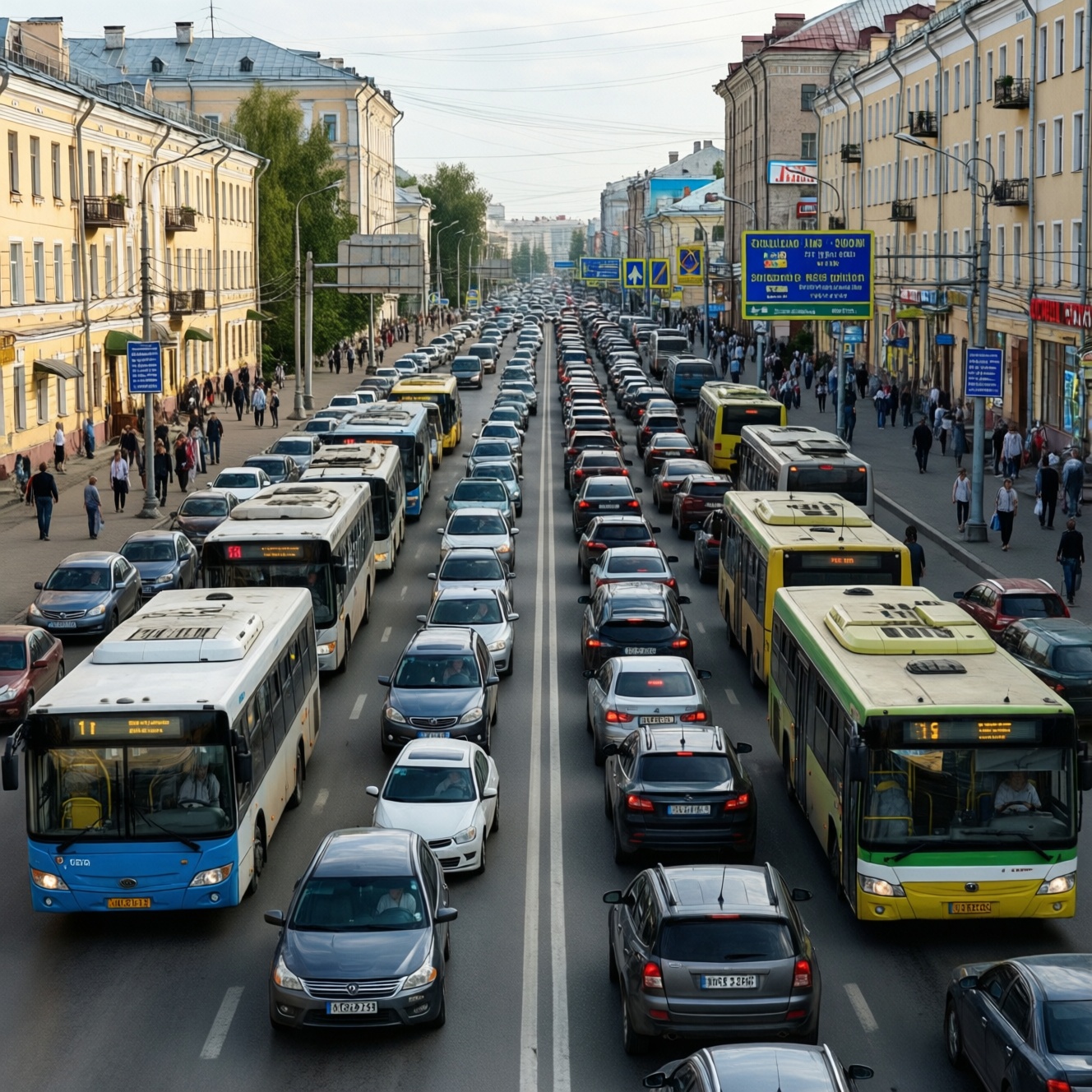 Транспорт Хабаровска: пробки, общественный транспорт, новые маршруты и тарифы